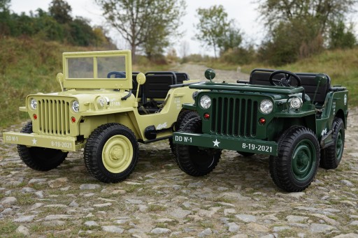 JEEP WILLYS 4X4 привод, аккумулятор 12В14Ач, колеса EVA