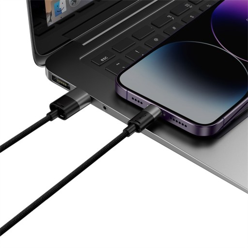 УНИВЕРСАЛЬНЫЙ КАБЕЛЬ BASEUS STRONG 3 в 1 USB-C MICRO USB LIGHTNING 3,5 А 120 СМ