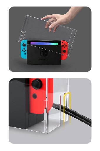 ETUI AKRYLOWA OSŁONA DO NINTENDO SWITCH OLED DOCKA