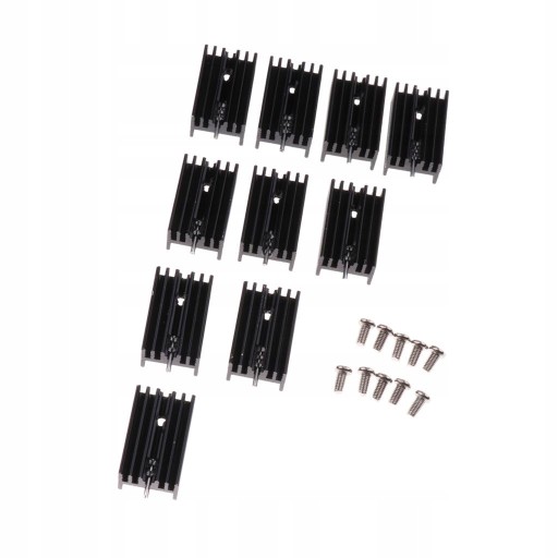 10 шт. маленький алюминий для Mosfet