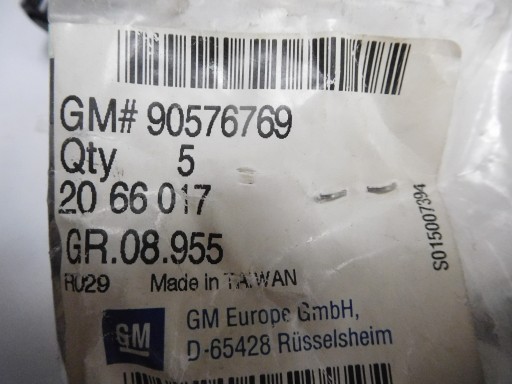 ГАЙКА КОРИЧНЕВОГО ШТИФТА SAAB 9-3 9-5 90576769