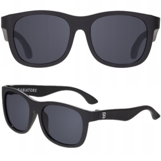 Okulary Przeciwsłoneczne Dziecięce Babiators Navigator Jet Black 0-2+