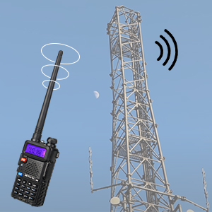 Walkie Talkie Retevis RT5R Professional, Dwuzakresowy Radio Dalekiego