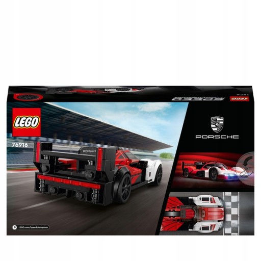 Набор LEGO PORSCHE SPEED CHAMPIONS CAR BLOCK ФИГУРКА В ПОДАРОК