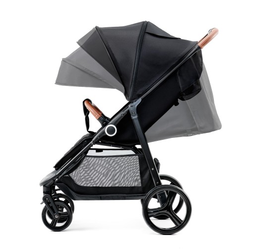 Wózek spacerowy spacerówka 22 kg duże koła i kosz GRANDE PLUS Kinderkraft