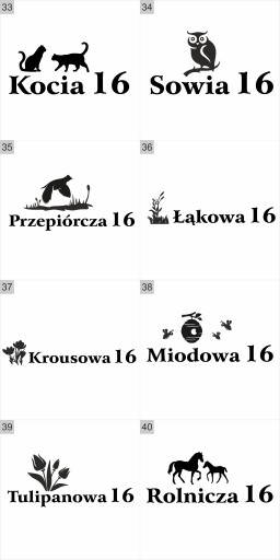 3D буквы из стиродура, номер дома