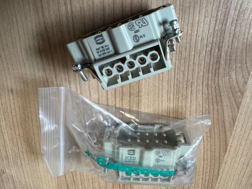 Контактная вставка Han E, штекер 10B HARTING