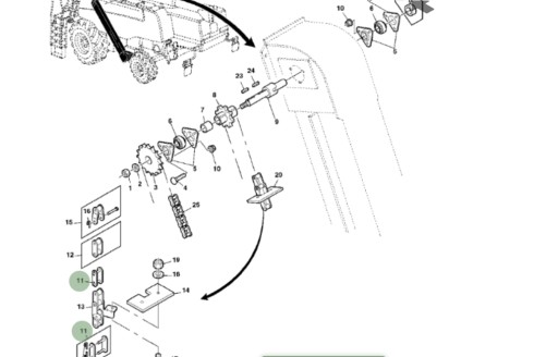 РАЗЪЕМ JOHN DEERE AZ100578