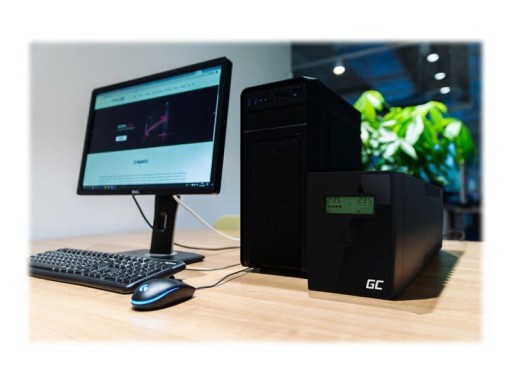 ИСТОЧНИК ПИТАНИЯ ИБП UPS01/LCD 600 ВА Green Cell