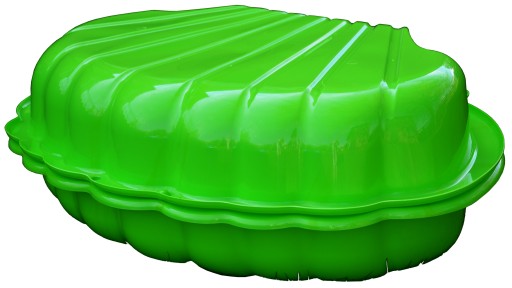 Песочница для бассейна SHELL 2в1, закрытая, 2 части