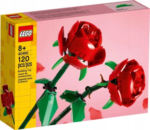 LEGO 4046056 LEGO ICONS ROSES FLOWERS 4046 КРАСНЫЙ ПОДАРОК ​​НА ДЕНЬ ВАЛЕНТИНА