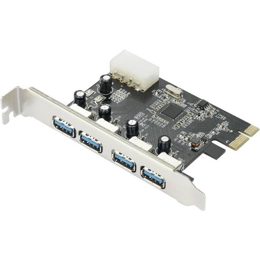 Карта контроллера Renkforce USB 3.0, 4 порта PCIe
