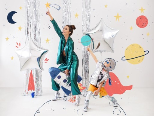 PINIATA PINATA SPACE РАКЕТА КОСМИЧЕСКАЯ ДЛЯ ДНЯ РОЖДЕНИЯ РЕБЕНКА 45,5x69,5x14см