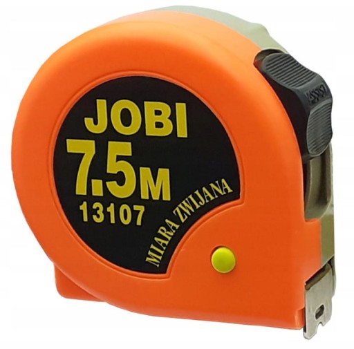 MIARA ZWIJANA JOBI 7,5 M x 25 MM MIARKA METRÓWKA