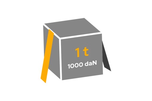 Транспортный ремень UniTrailer 8 м/35 мм/2T Транспортные ремни с натяжением