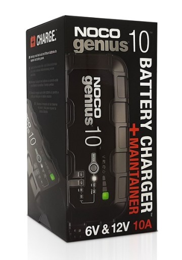 NOCO GENIUS 10 6В 12В 10А Интеллектуальное зарядное устройство