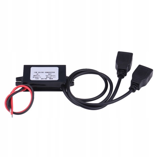 Преобразователь постоянного тока 3A в 5 В постоянного тока 2XUSB-зарядное устройство
