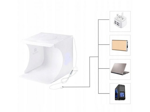 БЕСТЕНЕВАЯ ФОТОПАЛАТКА ДЛЯ ФОТОГРАФИЙ ПРОДУКТА 2x LED