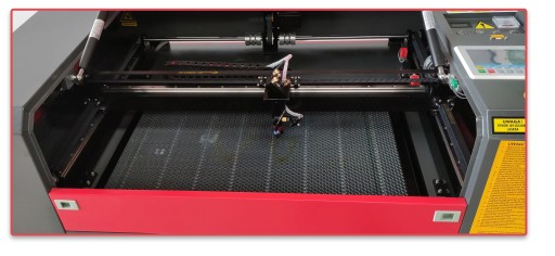 CO2 ЛАЗЕРНЫЙ ПЛОТТЕР 3050 80ВТ RDWorks RUIDA PREMIUM CW-3000