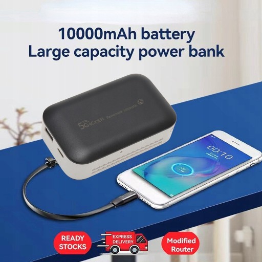 ПОРТАТИВНЫЙ МОБИЛЬНЫЙ 5G WIFI-РОУТЕР 4G LTE WIFI SIM-карта