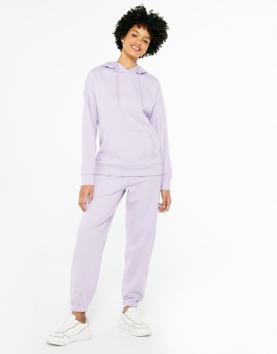 N1B119*СПОРТИВНЫЕ БРЮКИ NEW LOOK ФИОЛЕТОВЫЕ 40 Л A01