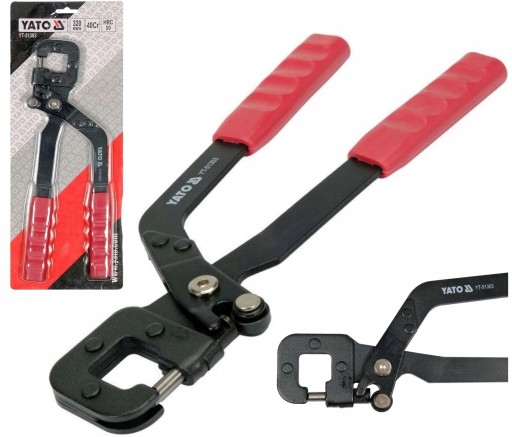 ПЕРЕДНИЕ ЩИПЦЫ YATO ДЛЯ БЫСТРОГО СОЕДИНЕНИЯ ПРОФИЛЕЙ 320MM G/K ПЛАТ YT-51303