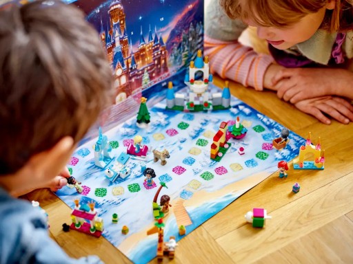 LEGO DISNEY Адвент-календарь Ариэль и Эльза Диснея LEGO Для девочек