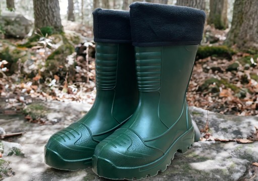 Buty obuwie Piankowe EVA Ocieplane Lekkie Kalosze Męskie Gumowce r. 45