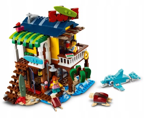LEGO Creator 3 в 1 31118 Surfer House на пляже