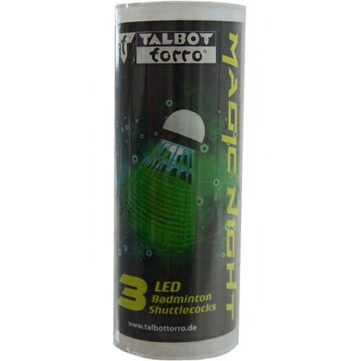 TALBOT TORRO MAGIC Night Led Воланы для бадминтона