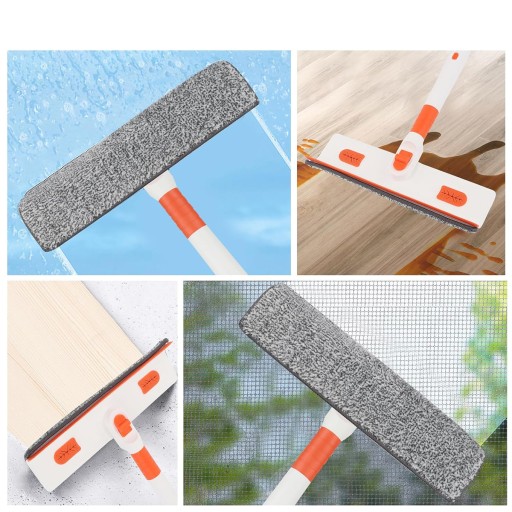 MOP MYJKA DO OKIEN SZYB LUSTER OKNA SZYB ŚCIĄGACZKA MIKROFIBRA 2.1M 2W1