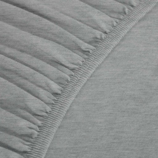 PRZEŚCIERADŁO Z GUMKĄ JERSEY BAWEŁNIANE GRAFITOWE 160x200cm OUTLET