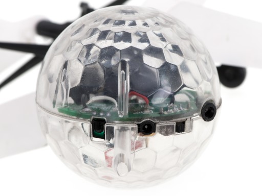 LATAJĄCA ŚWIECĄCA KULA DISCO LED STEROWANA RĘKĄ ROBOT CZUJNIK RUCHU DRON