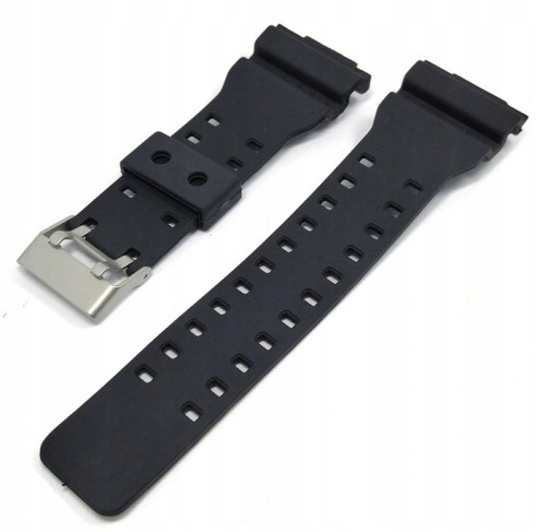 Ремешок для часов CASIO G=Shock GA-100 GA-110 GD-100 G-8900 Черный 22 мм
