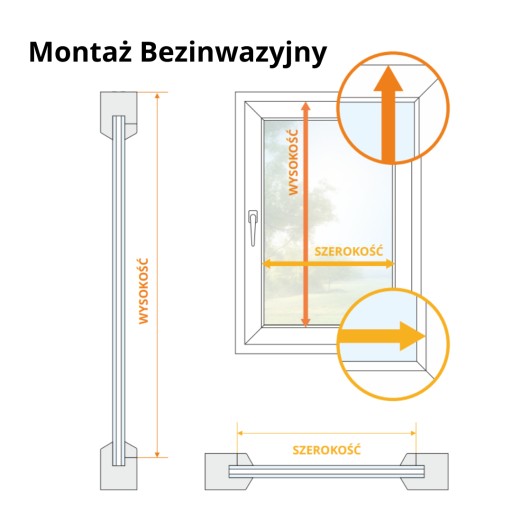 Żaluzje Aluminiowe 25mm 80 x 150cm Wiele Kolorów