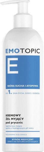 Очищающий гель для душа Emtopic Creamy, 400 мл