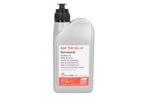 FEBI 21829 MTF ТРАНСМИССИОННОЕ МАСЛО (1 л) SAE 75W API