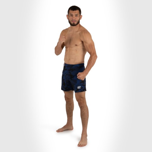 Мужские шорты MMA спортивные HAVOC BLUE L EXTREME HOBBY