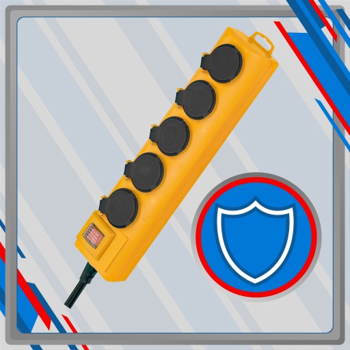Удлинитель для строймастерской 5г 2м IP54