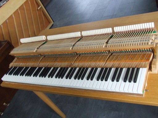 Пианино C.Bechstein 140 см после ремонта, черное