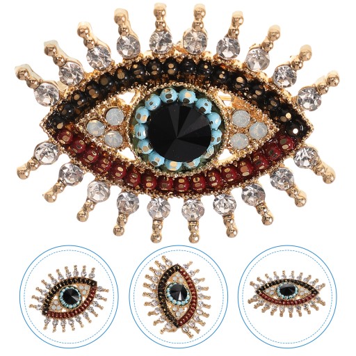 БРОШЬ РЕТРО EVIL EYES АКСЕССУАРЫ ДЛЯ ПАЛЬТО Мисс