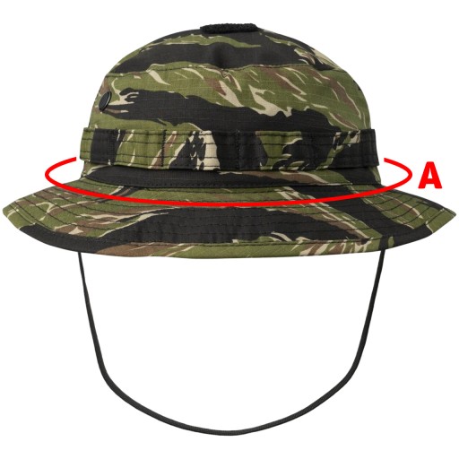 Мужская походная шапка Boonie Mk2 HELIKON Rip-Stop Camo Tiger Stripe XL