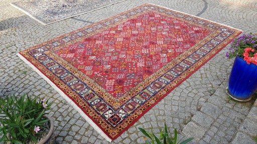 GHOM PIĘKNY PERSKI DYWAN R.TKANY IRAN 230/345CM