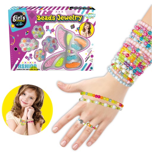 WOOPIE ART&FUN Набор для изготовления украшений: браслетов, подвесок, колец