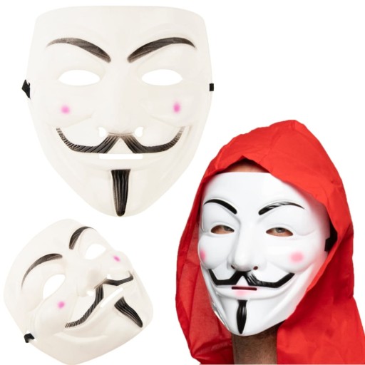 АНОНИМНАЯ МАСКА ВЕНДЕТТА СТОП ACTA HALLOWEEN