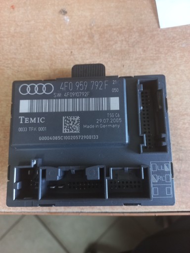 AUDI A6 C6 MODUŁ DRZWI PRZEDNICH PRAWYCH 4F0959792F