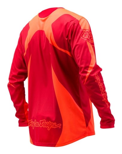 Troy Lee Designs Jersey Sprint Reflex czerwony, M