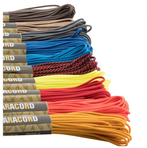 ВЕРЕВКА PARACORD MINICORD 15M M-TAC STRONG SURVIVAL RED