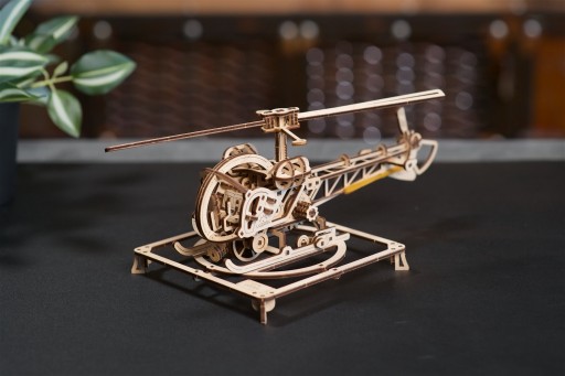 Механический 3D-пазл Мини-вертолет UGears