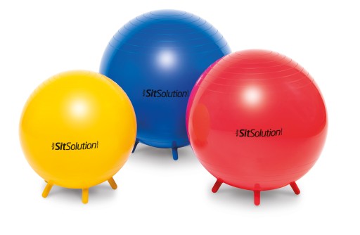 Мяч для упражнений с ручками SITsolution Standard 75см